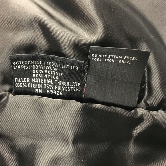 Wilsons Leather ⚜️ Leather Jacket with Thinsulate - Picture 9 of 9